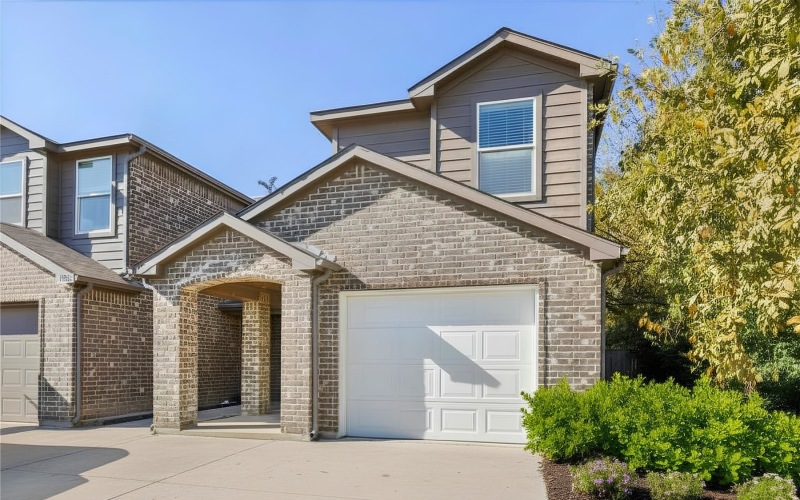 a home with a driveway